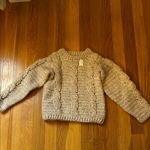 Cozy Knit Sweater in Beige